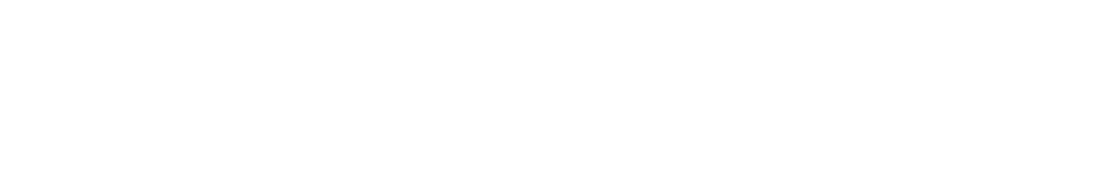 Blossom Lockup — White